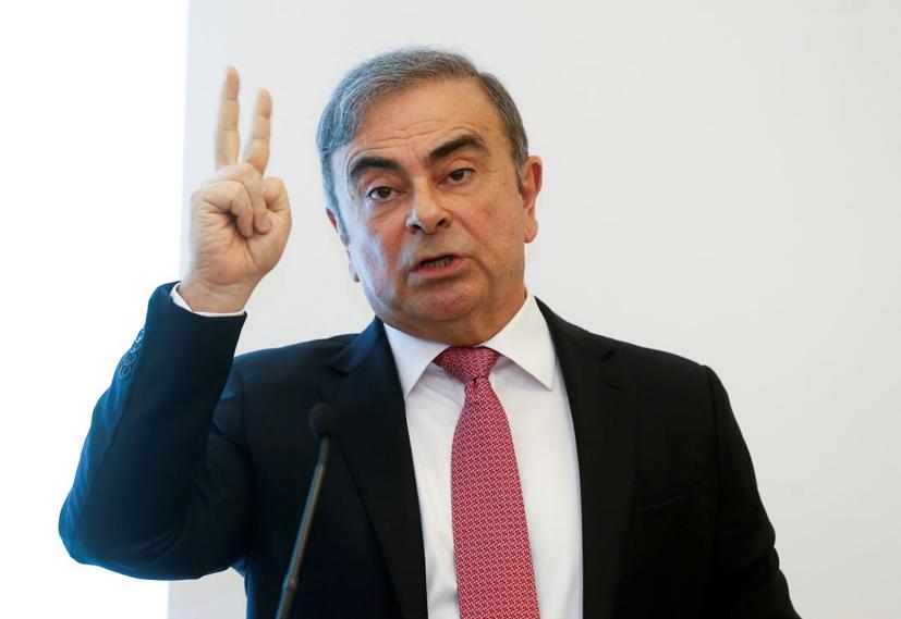 Cựu Chủ tịch Nissan Carlos Ghosn - Ảnh: Reuters.