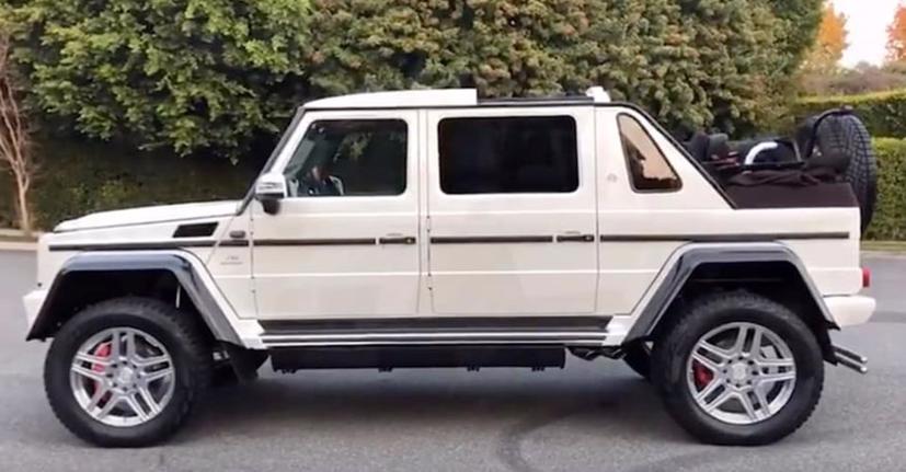 Một chiếc Maybach G650.