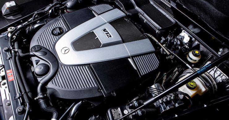 Động cơ của Maybach G650.