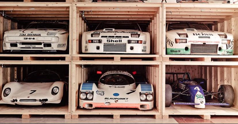 Một số mẫu xe trong "nhà kho bí mật" của Porsche - Ảnh: Hot Cars.