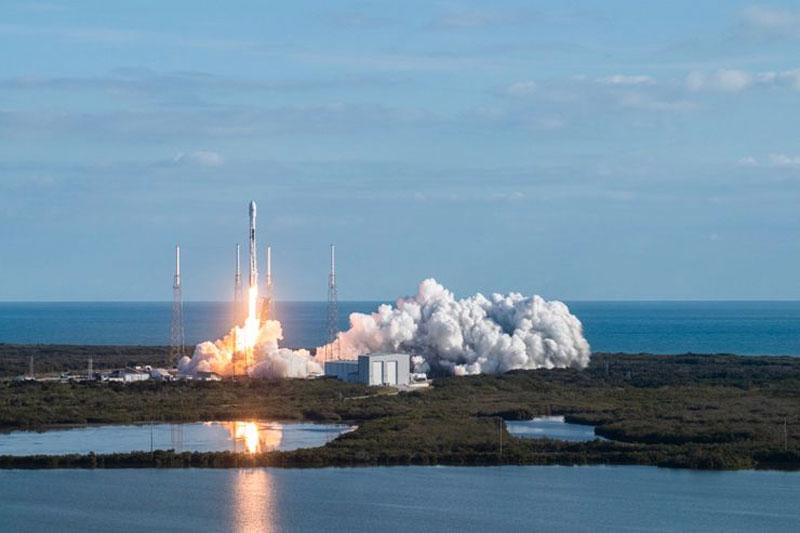 Một vụ phóng thử tên lửa của SpaceX.