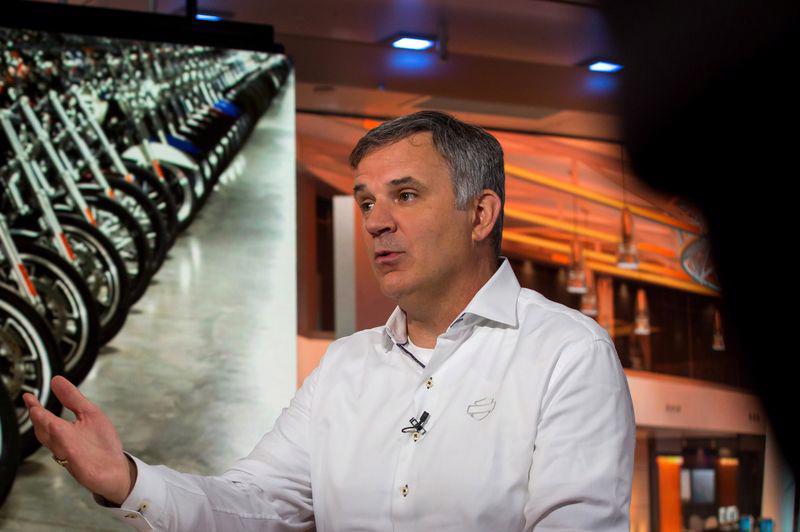 Ông Matt Levatich, CEO vừa từ chức của Harley-Davidson.