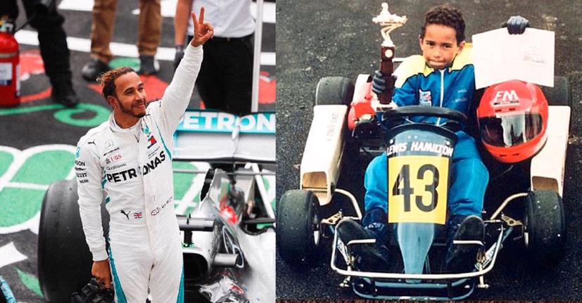Con đường trở th&#224;nh huyền thoại F1 của Lewis Hamitlon - Ảnh 1