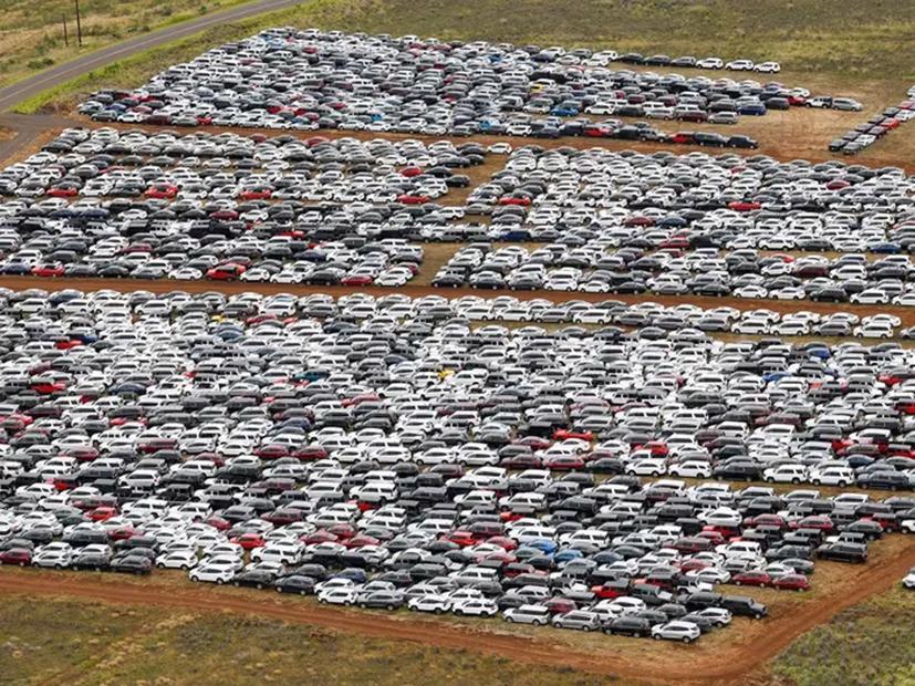 Những “nghĩa địa” &#244; t&#244; khổng lồ trong đại dịch Corona - Ảnh 5