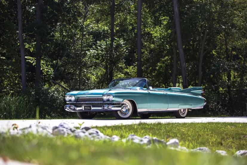 Một chiếc <a href='/danh-sach-cac-loai-xe-oto.html?hang-xe=Cadillac' title='Cadillac' >Cadillac</a> Eldorado Biarritz đời 1959.
