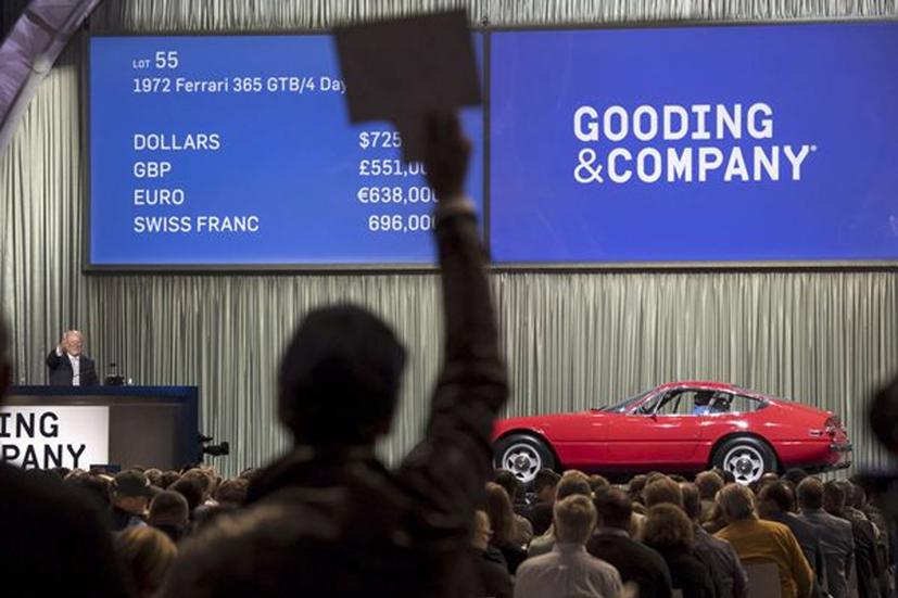 Đấu giá ô tô cổ ở Pebble Beach năm 2016 - Ảnh: Bloomberg.