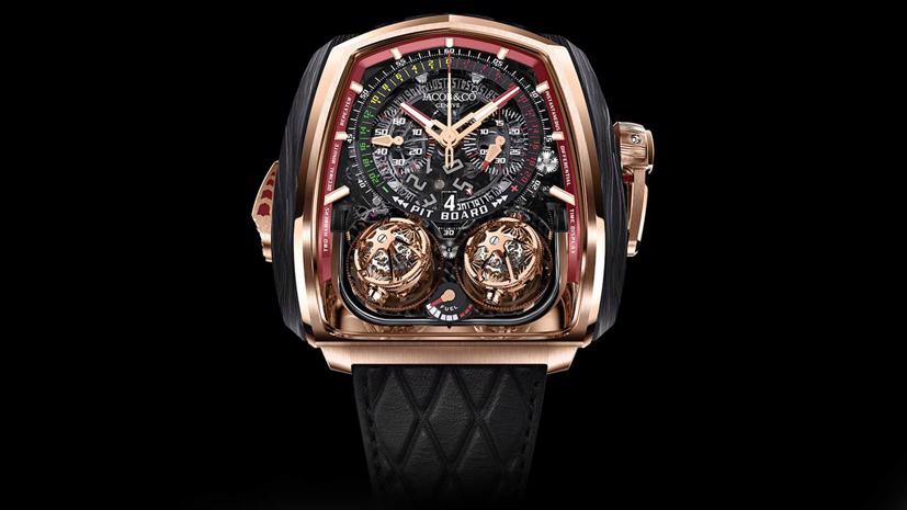 Đồng hồ Twin Turbo Furious bản màu vàng hồng.