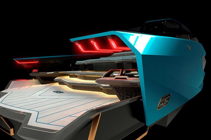 Lamborghini l&#224;m du thuyền lấy cảm hứng từ si&#234;u xe Sian - Ảnh 12