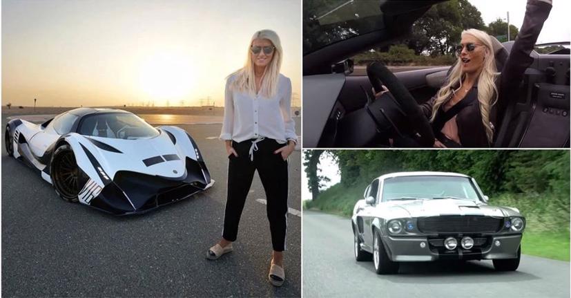 Người đẹp Supercar Blondie v&#224; những lần xuất hiện với si&#234;u xe cực hiếm - Ảnh 1