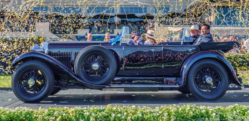 Gurney Nutting Sports Tourer đời 1931, chiếc xe giành giải thưởng lớn ở cuộc thi xe cổ thuộc Pebble Beach Concours 2019.