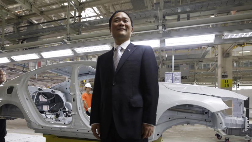 Ông Li Shufu, Chủ tịch hãng xe Geely.