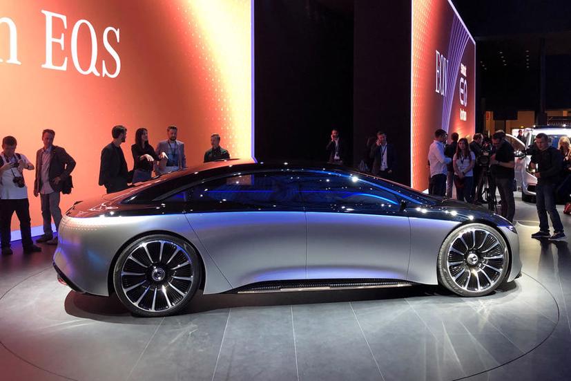 Một mẫu xe trưng bày tại Triển lãm Ôtô Quốc tế Frankfurt (IAA) ngày 10/9 - Ảnh: Autocar.