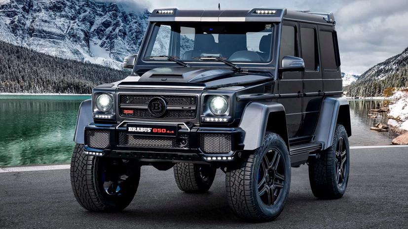 Một chiếc G-Wagon của hãng Mercedes.