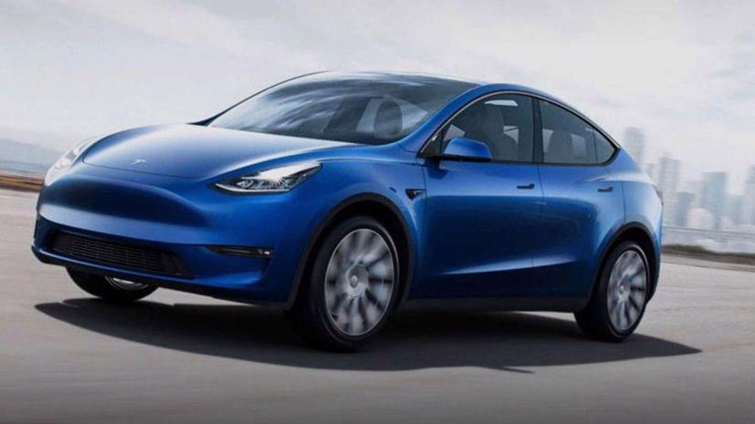 Model Y, mẫu xe crossover sắp ra của Tesla - Ảnh: Forbes.