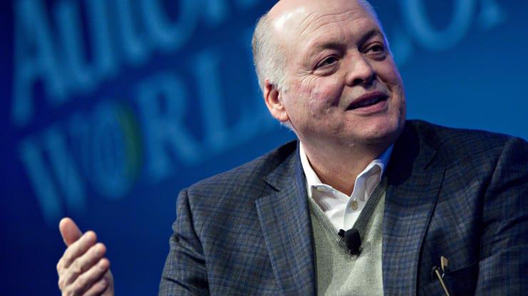 CEO Jim Hackett của Ford - Ảnh: Bloomberg/CNBC.