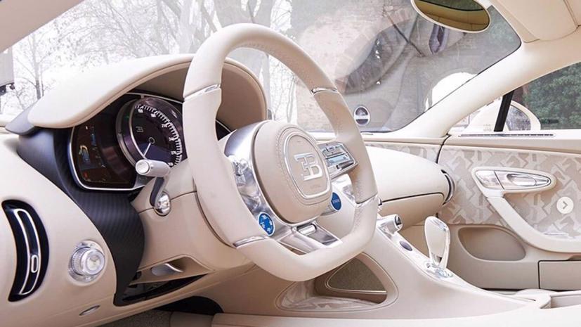 Si&#234;u xe độc bản Bugatti Chiron Herm&#232;s Edition cực sang chảnh - Ảnh 9