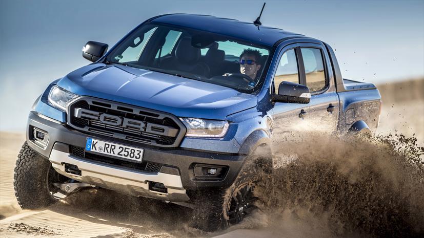 Ford Ranger Raptor phiên bản V8 sẽ là chiếc xe bán tải mạnh nhất của hãng. Ảnh: AutoBlog.