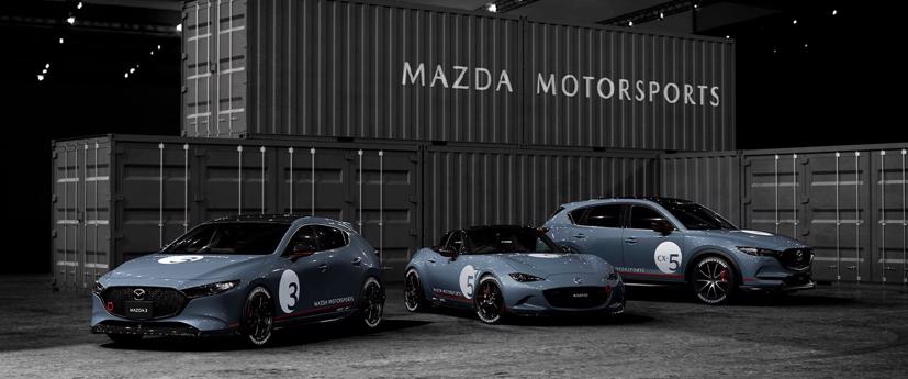 Bộ ba concept Mazda3, CX-5 và Miata trước thềm triển lãm Tokyo Auto Salon 2020. Ảnh: AutoBlog.