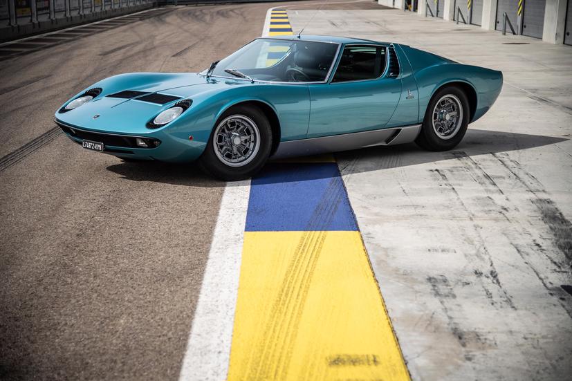 Lamborghini Miura P400 được phục chế bởi Polo Storico giành được giải thưởng Concours d’Elegance danh giá trong năm 2019. Ảnh: Lamborghini.