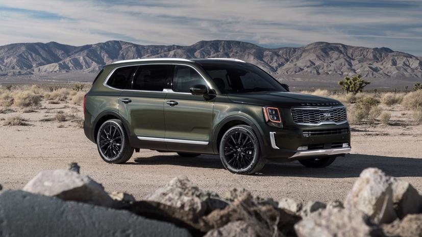 Công nghệ hỗ trợ an toàn điểm mù của KIA trên chiếc Telluride 2020 được đánh giá tốt nhất năm. Ảnh: AutoBlog.