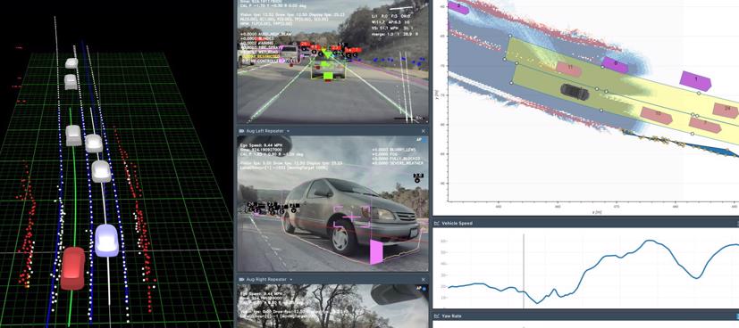 Hệ thống AI trên xe Tesla phải xử lý khối lượng dữ liệu khổng lồ theo thời gian thực. Ảnh: Carscoops.