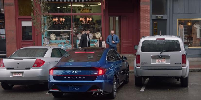 Christ Evan - anh chàng Captain America nổi tiếng - cũng tham gia đóng quảng cáo. Nguồn: Hyundai.