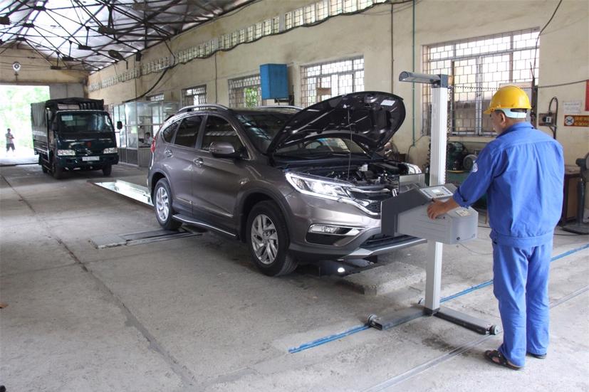 Trong năm 2019, tổng số có khoảng hơn 7.000 xe bị chặn đăng kiểm.