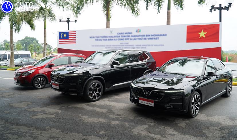 Bộ 3 mẫu xe ô tô đầu tiên của VinFast.