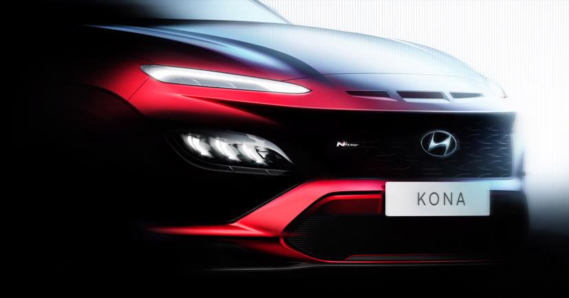 Bên cạnh phiên bản thường, Hyundai còn dự kiến tung ra Kona phiên bản thể thao N-line.