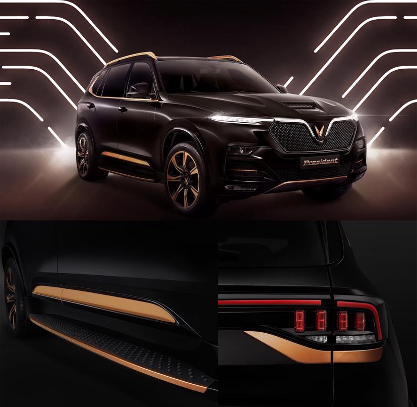 Vinfast President lộ loạt ảnh m&#224;u sơn &quot;cực độc&quot;  - Ảnh 4