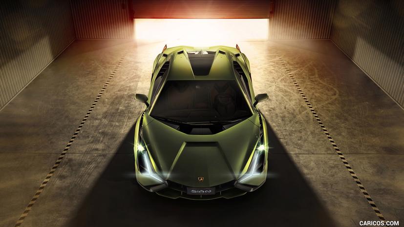 Siêu xe lai điện Lamborghini Sián hé lộ trước thềm Frankfurt Motor Show 2019