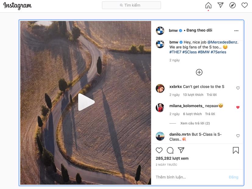 Công khai khen ngợi đối thủ là một nước đi hiếm thấy trong kinh doanh. - Ảnh chụp màn hình.