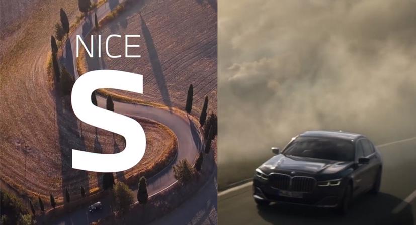 Một pha xử lý "đi vào lòng người" của BMW 7-Series. - Ảnh chụp màn hình.