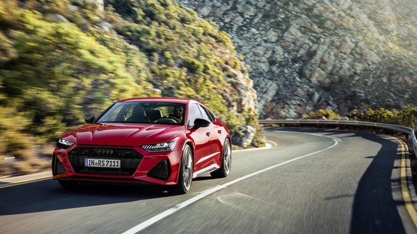 Audi RS7 chia sẻ nhiều điểm chung với chiếc RS6 Avant thế hệ thứ tư. Ảnh: CarAndDriver.