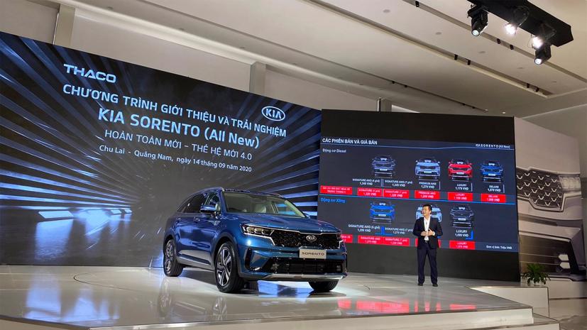 Kia Sorento 2021 ch&#237;nh thức ra mắt, gi&#225; từ 1,079 tỷ đồng - Ảnh 1