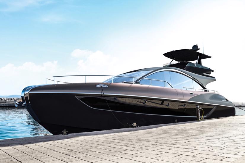 Chiếc du thuyền đầu ti&#234;n mang thương hiệu Lexus - Ảnh 7