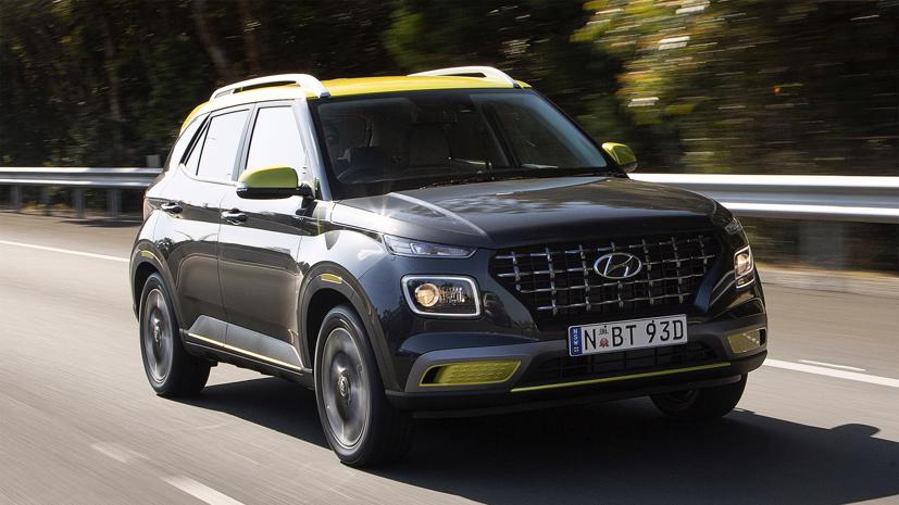 Hyundai Venue 2020 đàn em tí hon của Hyundai Kona. Ảnh: AutoBlog.