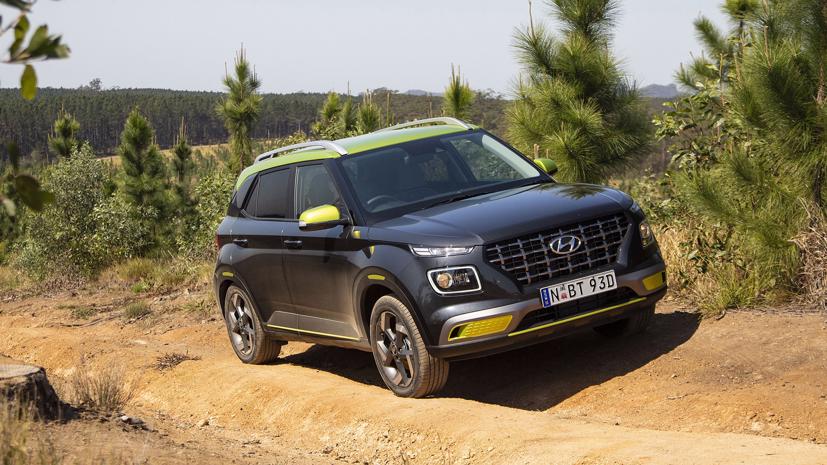 Hyundai Venue 2020 đàn em tí hon của Hyundai Kona. Ảnh: AutoBlog.