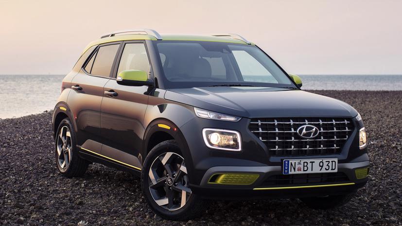 Hyundai Venue 2020 đàn em tí hon của Hyundai Kona. Ảnh: AutoBlog.