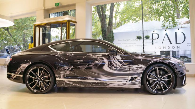 Bentley Continental GT Art: chiếc xe chuyển động cả khi đang đứng yên - Ảnh 3