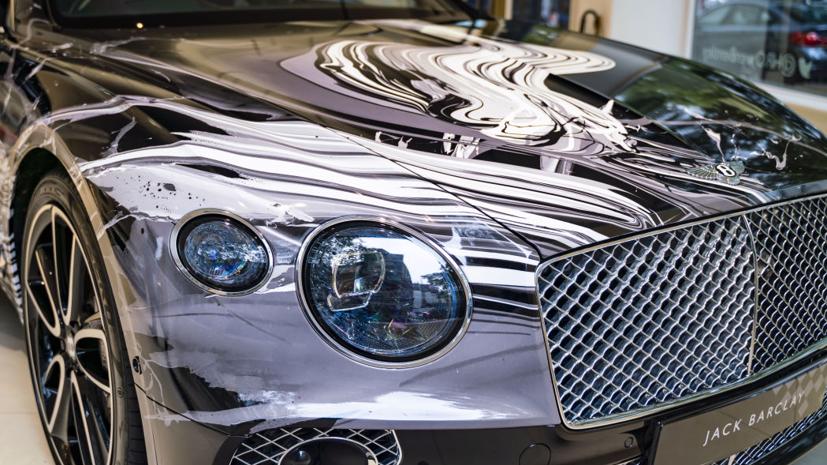 Bentley Continental GT Art: chiếc xe chuyển động cả khi đang đứng yên - Ảnh 2