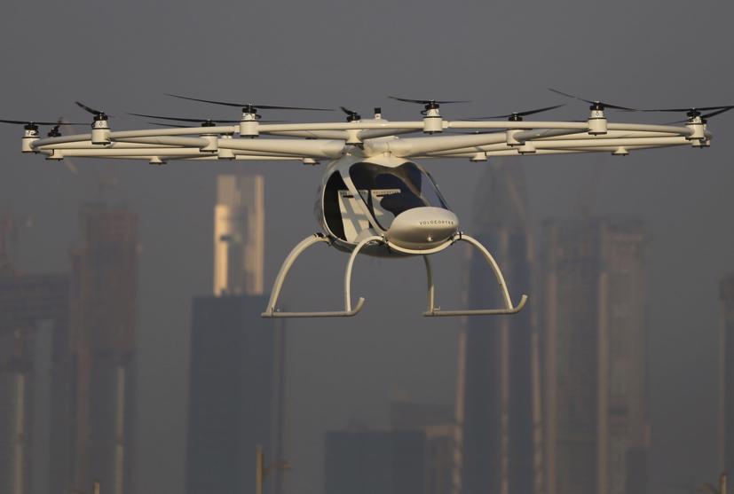 Đứng sau Volocopter là những ông lớn, lừng lẫy tên tuổi: Daimler, Intel và Geely. Ảnh: AutoBlog.