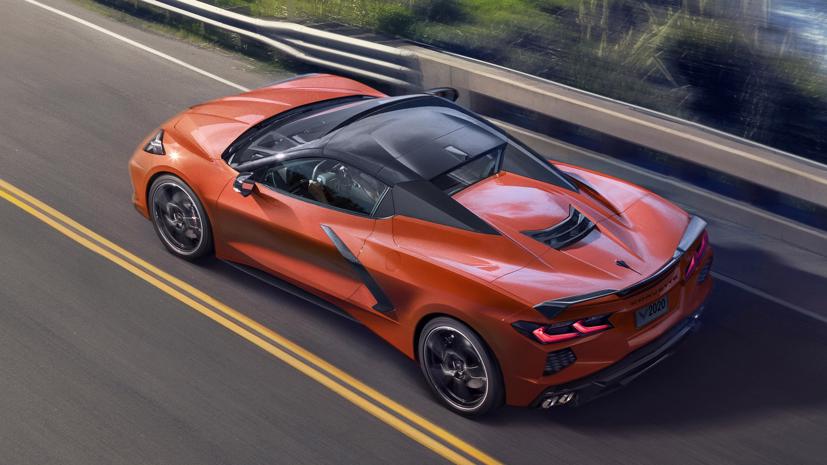 Hãng xe Mỹ Chevrolet đã hé lộ chi tiết chiếc thể thao mui trần Corvette C8 2020. Ảnh: AutoBlog.