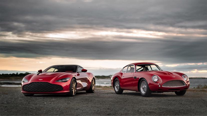 DBS GT Zagato 2020 được trang bị động cơ V12 tăng áp kép, cho sức mạnh 760 mã lực. Ảnh: AutoBlog.