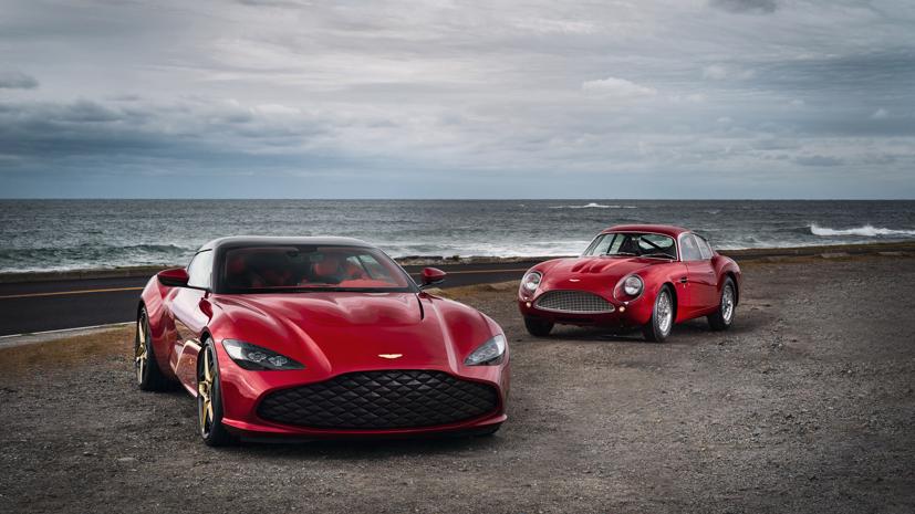 Khách hàng muốn sở hữu Aston Martin DBS GT Zagato 2020 sẽ buộc phải mua thêm chiếc xe vingate DB4 Zagato, với giá cả cặp là 7,9 triệu USD (tương đương 183 tỷ đồng). Ảnh: AutoBlog.