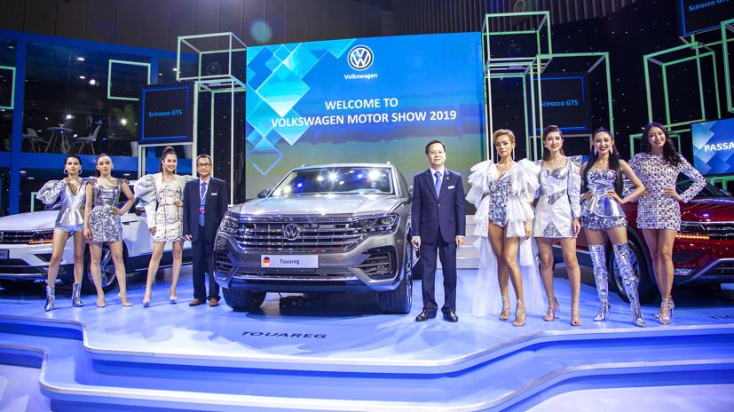 Volkswagen Touareg từng được trưng bày tại triển lãm Việt Nam Motorshow 2019