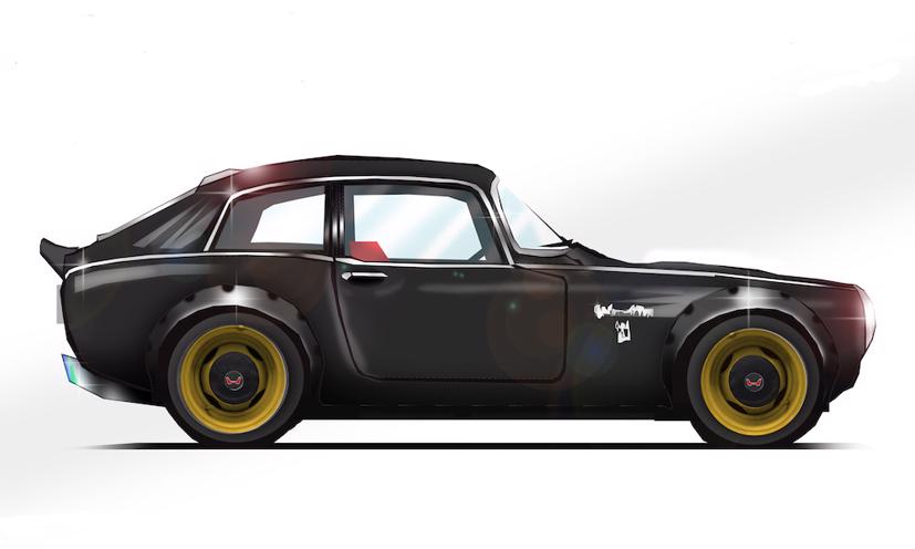 Honda hồi sinh chiếc Coupe S800 đời 1968 v&#224; 3 phi&#234;n bản Civic Si - Ảnh 1