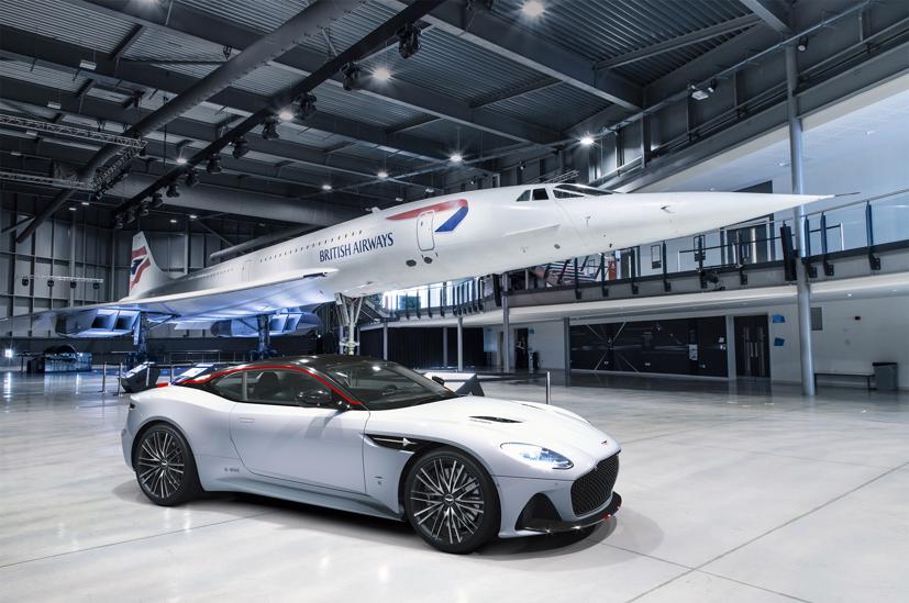 Aston Martin DBS Superleggera Concorde phiên bản giới hạn đặc biệt vừa được giới thiệu. Ảnh: Carscoops.