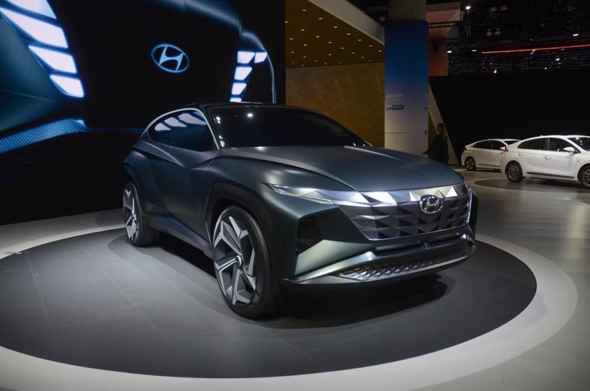 Concept Vision T được công chúng coi như là nguyên mẫu của Hyundai Tucson 2021. Ảnh: Carscoops.