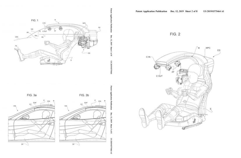 Nội dung rò rỉ từ đơn xin cấp bằng sáng chế của Ferrarri. Ảnh: TheDrive.